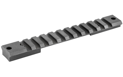 Warne, Tactical 1 Piece Base, Fits Remington Short Action, with 20 MOA Incline, Matte Finish