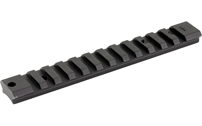 Warne, Vapor, 1 Piece Base, Fits Ruger American Centerfire Short Action, Matte Finish, Black