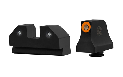 XS Sights, R3D Night Sight, Suppressor Height, Orange Dot, Glock 43, 43X