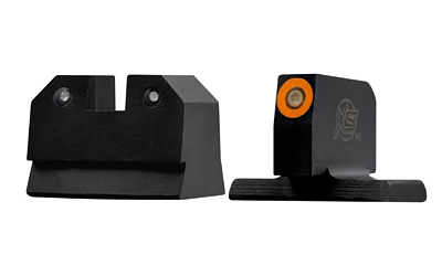 XS Sights, R3D Night Sight, Suppressor Height, Orange Dot, Fits HK VP9