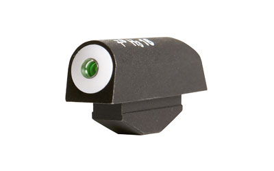 XS Sights, Big Dot Tritium, Front Sight, Fits Smith & Wesson J-Frames and Ruger SP101 with pinned front sights, Green with White Outline