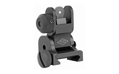 Yankee Hill Machine Co, Flip Rear Sight, Fits Picatinny Black