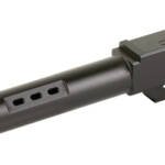 Zaffiri Precision, Ported Pistol Barrel, 40 S&W, 3.9", Nitride Finish, Black, Fits Glock 23 Gen 1-3